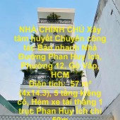 NHÀ CHÍNH CHỦ Xây tâm huyết Chuyển công tác Bán nhanh Nhà Đường Phan Huy Ích, Phường 12, Gò Vấp, HCM